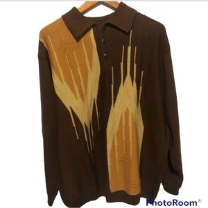 Vintage 90’s Bergati Sweater Coogi style